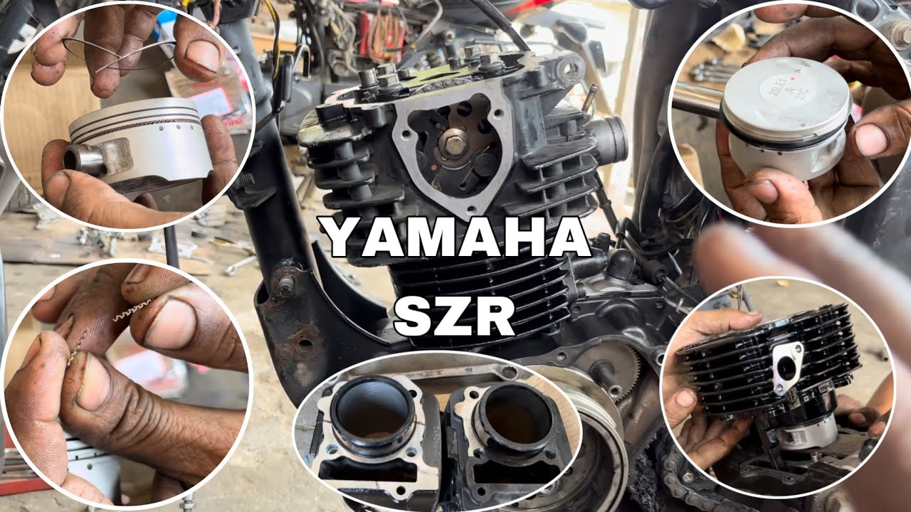 yamaha szr bike ki engine fitting