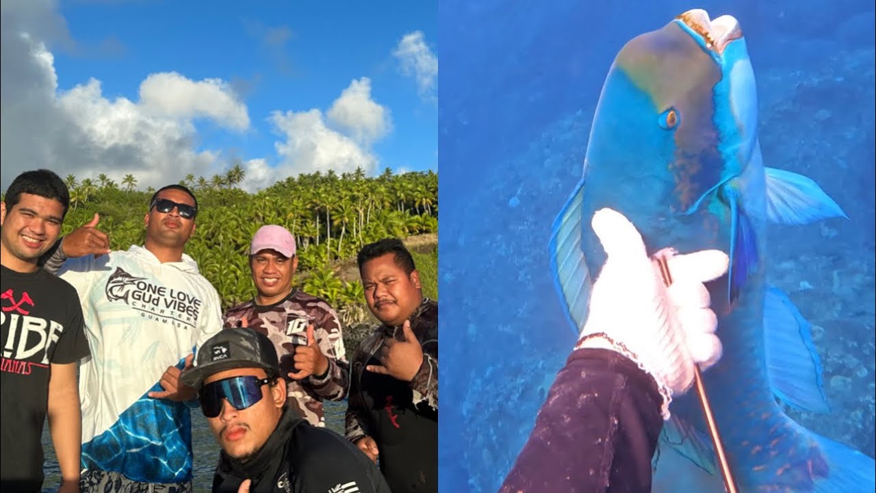 Spearfishing Trip Unfolds In Sarigan!!! Laggua paradise… Must Watch Guys!!!