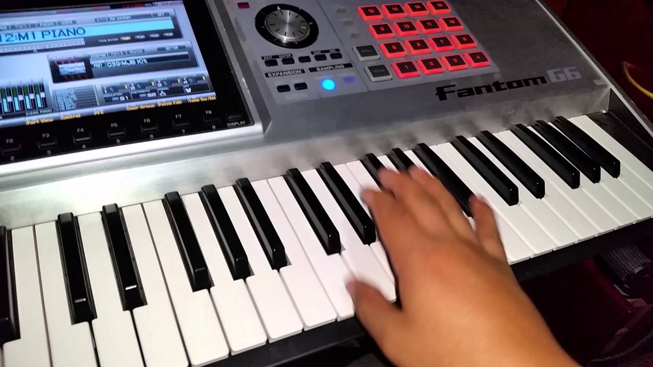 ROLAND FANTOM G6 PERSONALIZADO PARA ECUADOR
