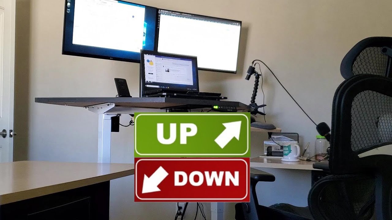 Adjustable Desk Frame - DIY