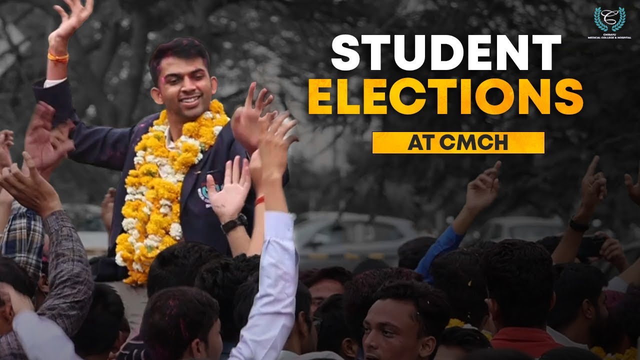 Student Elections at CMCH | Chirayu Medical College and Hospital | Bharat Chirayu Ho