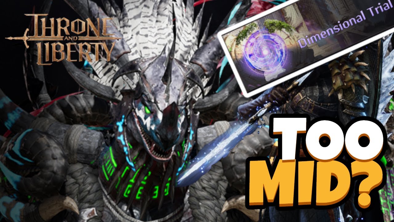 Throne and Liberty [Global] | Dimensional Trial T4-T6: Island of Terror | Crossbow/Longbow POV