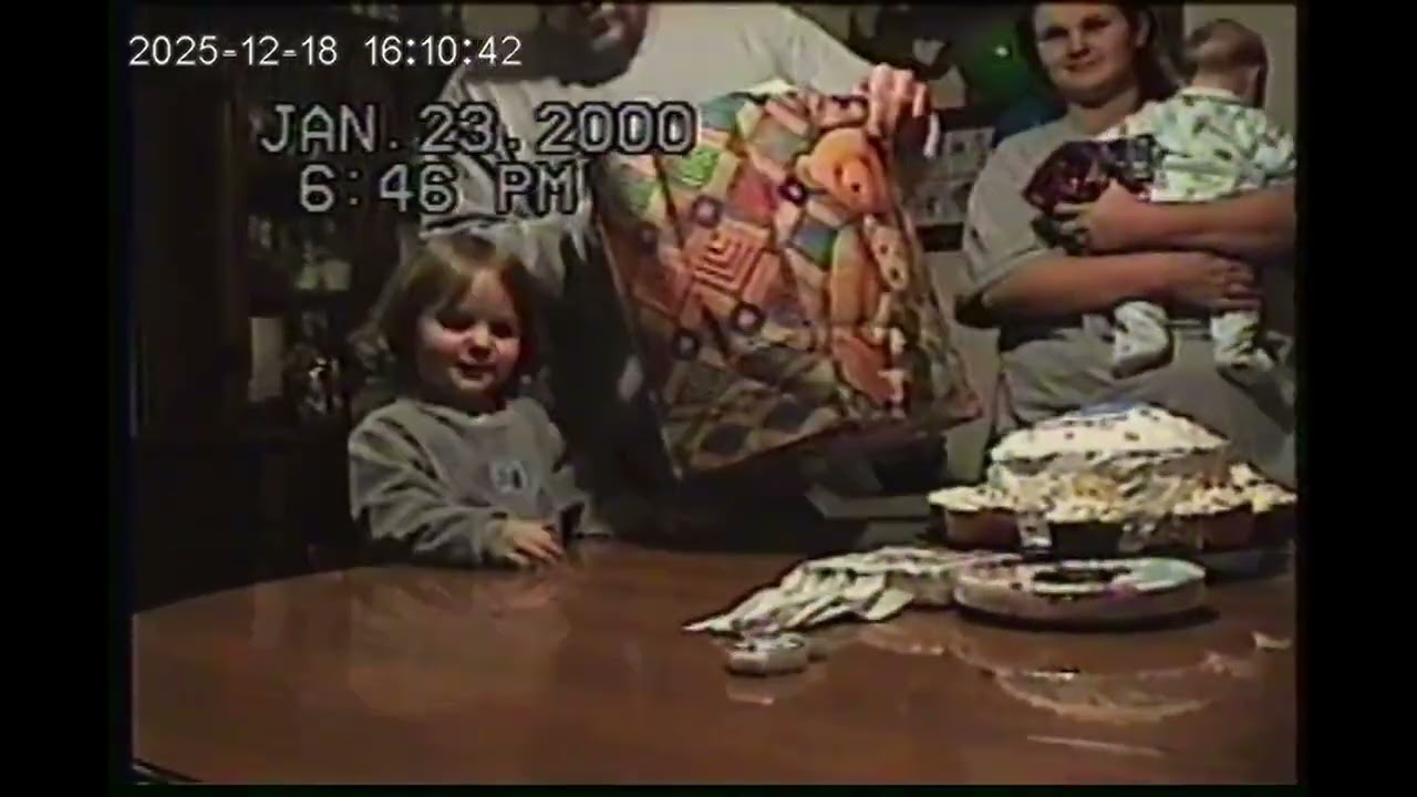 MY LIFE! OLD HOME VIDEOS VINTAGE HOME VIDEOS. JANUARY 2000 BIRTHDAY PARTY. Excuse the potty mouths.