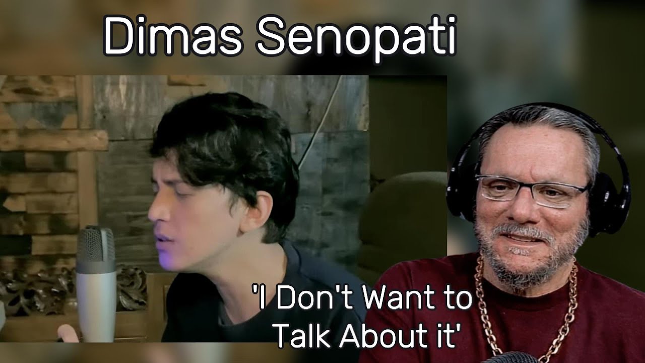 Димас Сенопати Род Стюарт - I Don't Want to Talk About It (обложка) | Первая реакция.