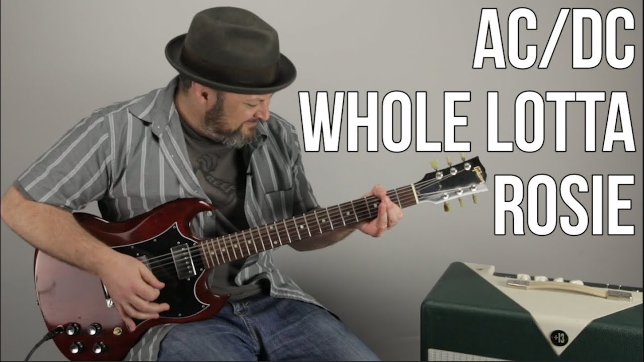 AC/DC Guitar Lesson For 