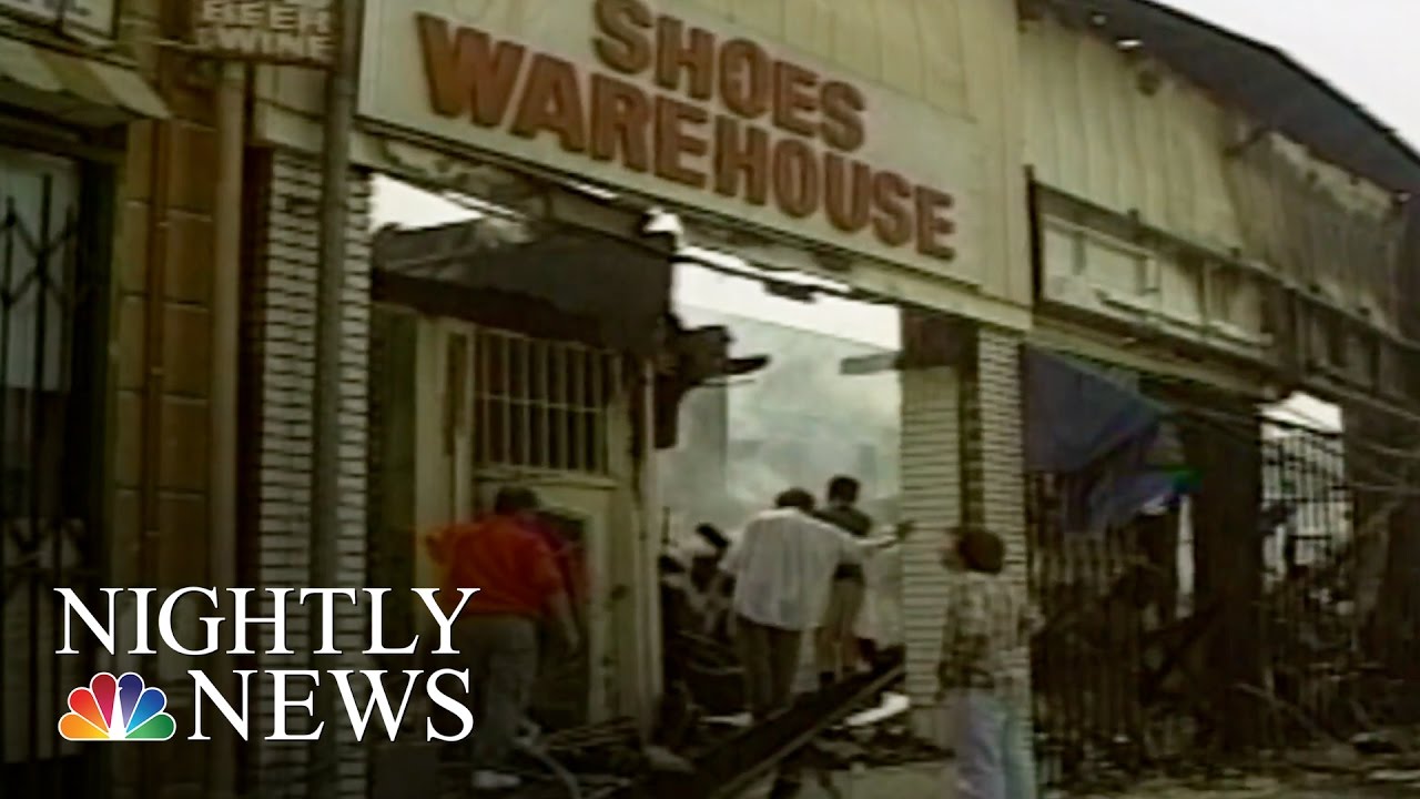 LA Riot Looters: ‘A Colorblind Orgy Of Wrecking And Taking’ | NBC Nightly News