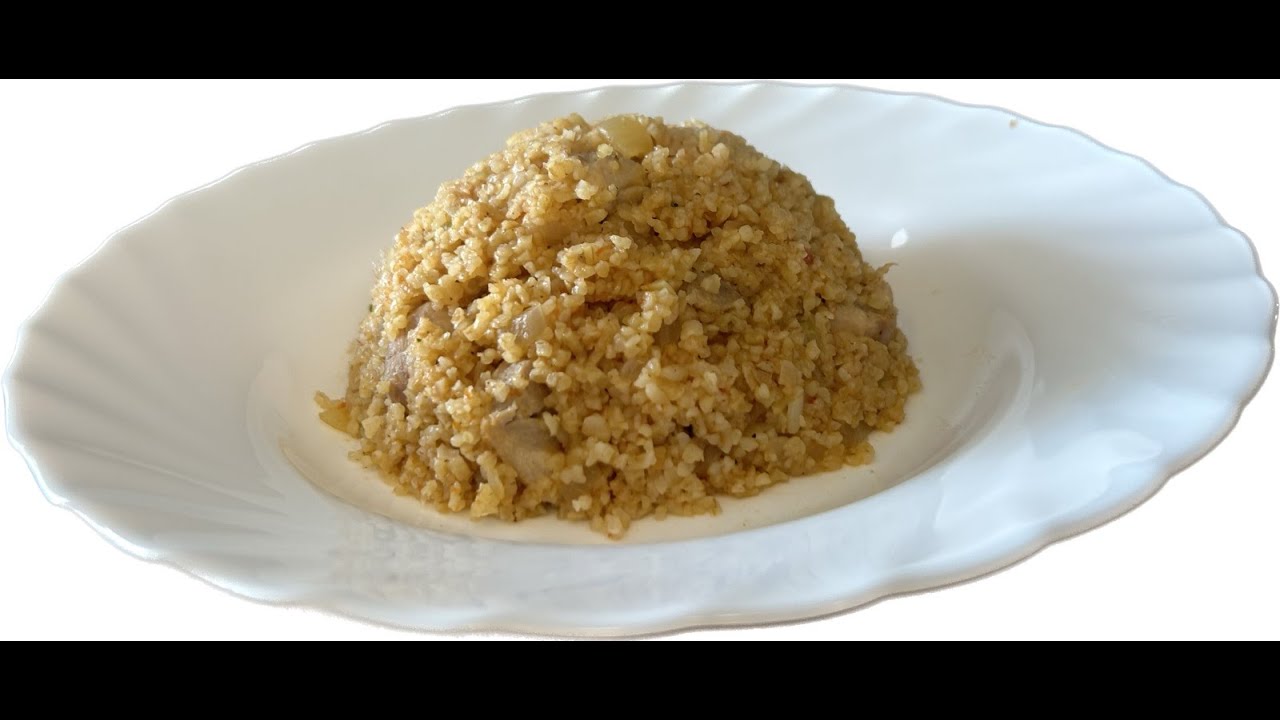 Chicken Bulgur. Quick, Simple and Delicious Recipe.