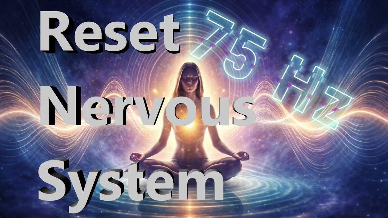 75 Hz Reset Nervous System | Tinnitus Therapy | Low Frequency Sound