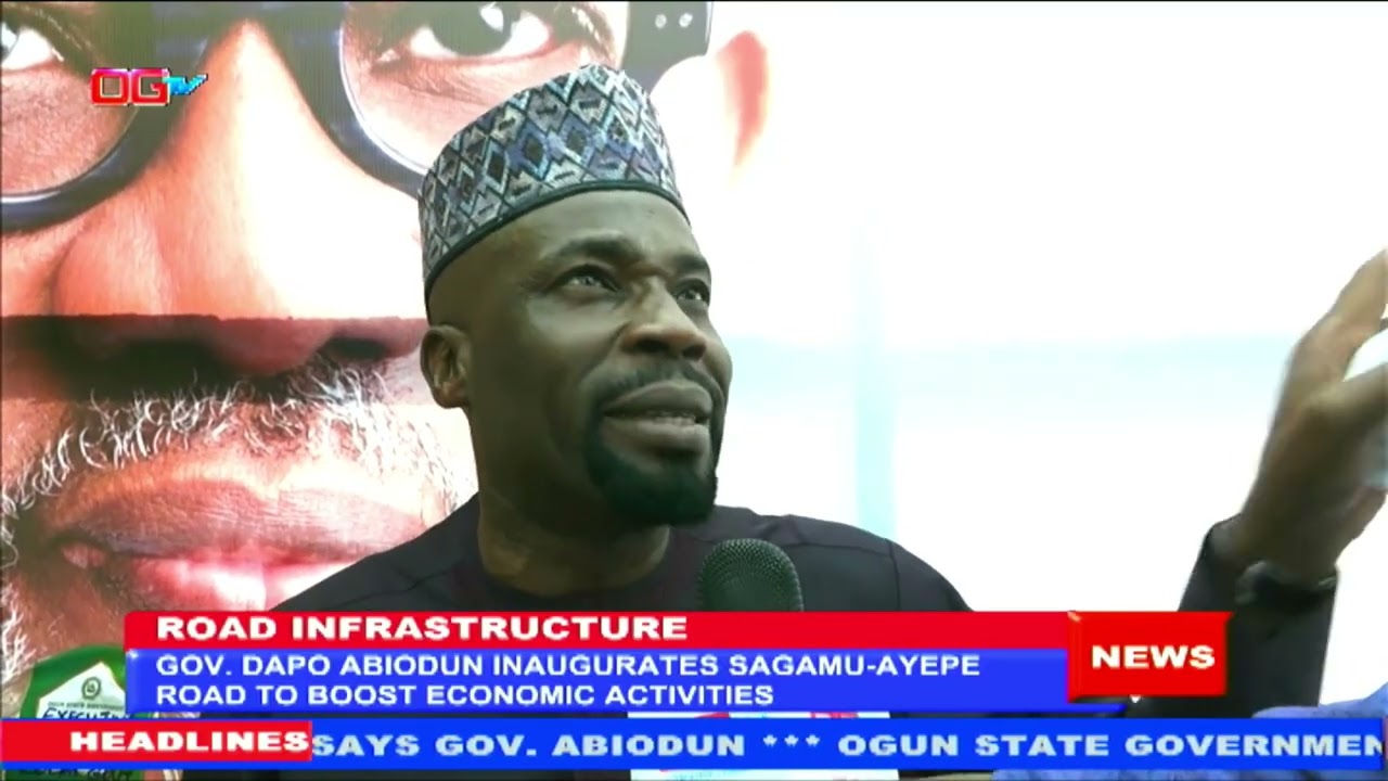 Gov. Abiodun Inaugurates Shagamu-Ayepe Road