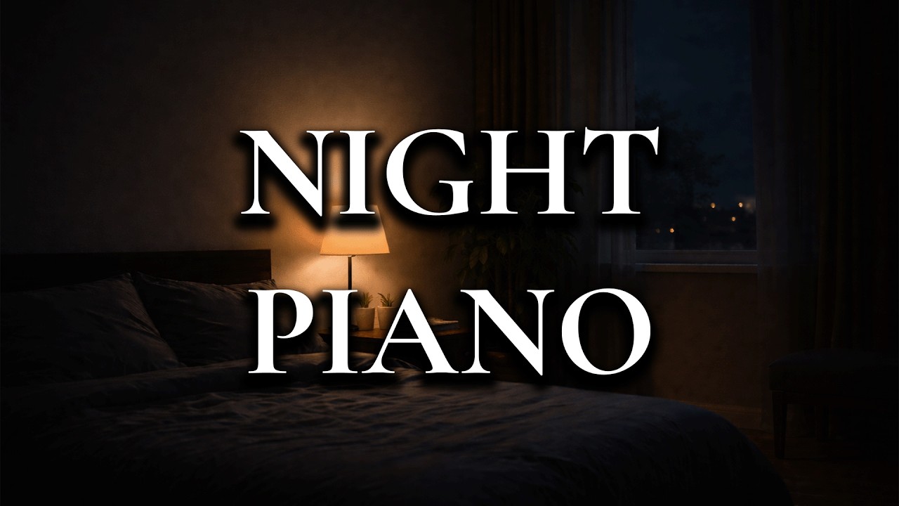 Night Piano 🌙 1 Hour of Relaxing Music for Sleep & Stress Relief