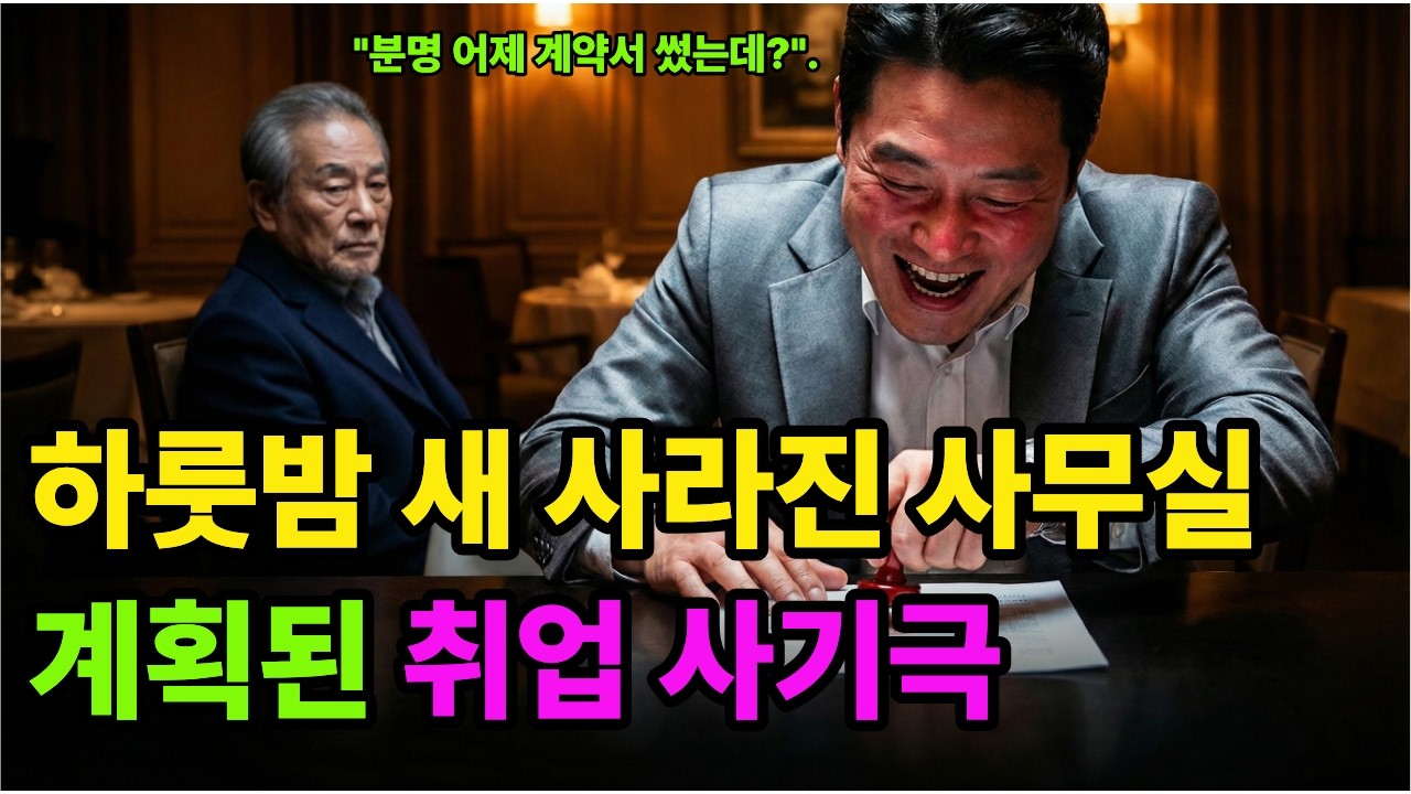 어제 출근한 회사가 오늘 아침에 사라졌다_#감동사연 #시니어사연 #라디오북 #오디오북 #노후사연 #인생사연 #고부갈등
