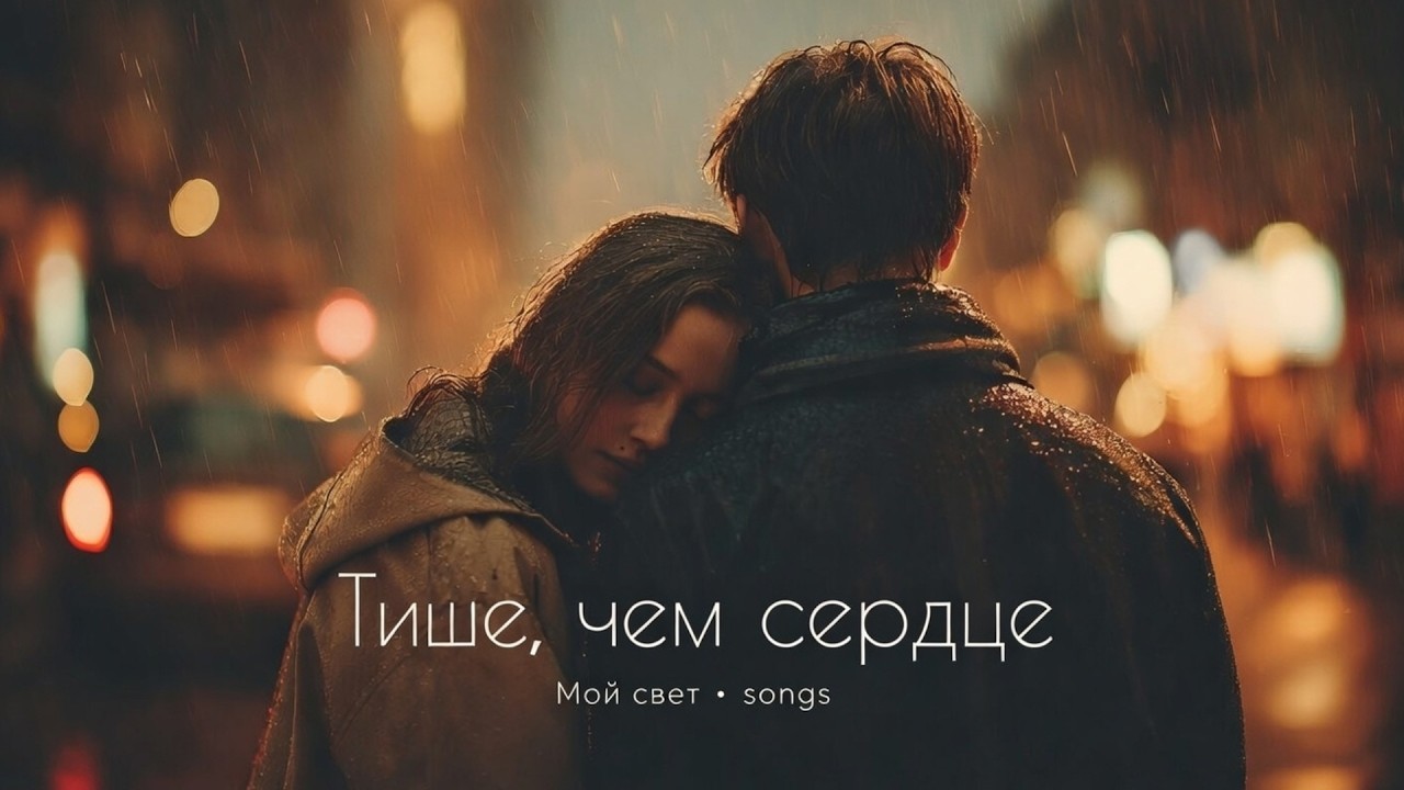 Тише, чем сердце — нежная песня о чувствах | Мой свет • songs