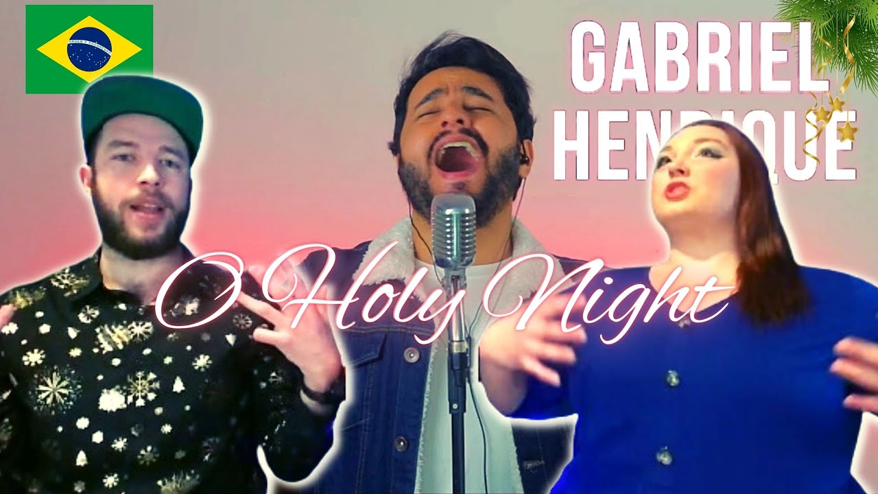 O Holy Night - Габриэль Энрике (кавер на песню Мэрайи Кэри) | РЕАКЦИЯ #gabrielhenrique #reaction ...