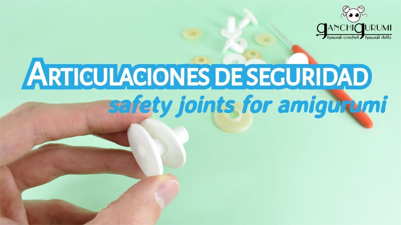 Amigurumi articulado - Cómo utilizar articulaciones de seguridad
