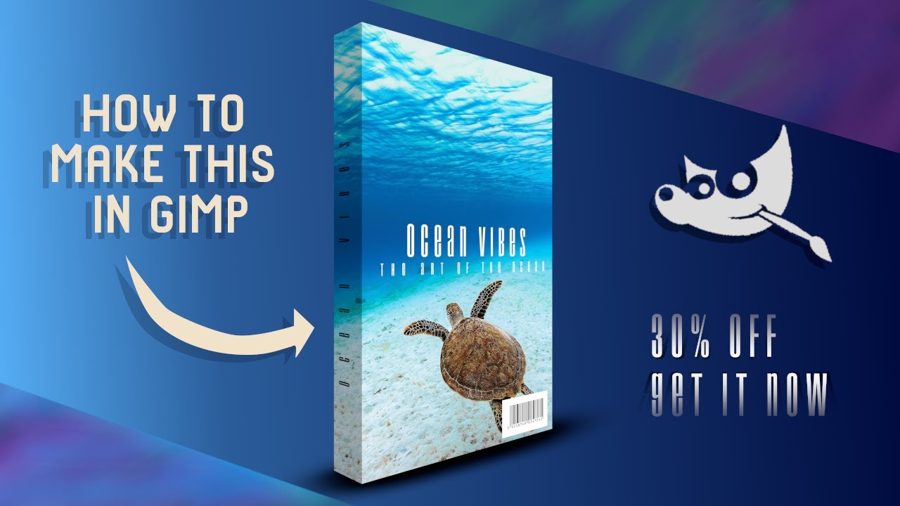 How to make 3D sample pack box in gimp