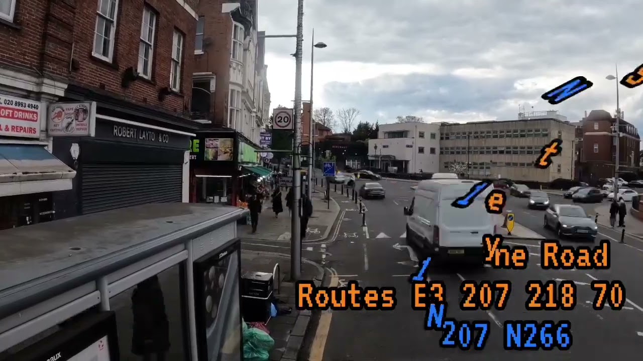 FRV E3 Chiswick Edensor Road to Greenford Broadway ADH45020 SN60 BYS