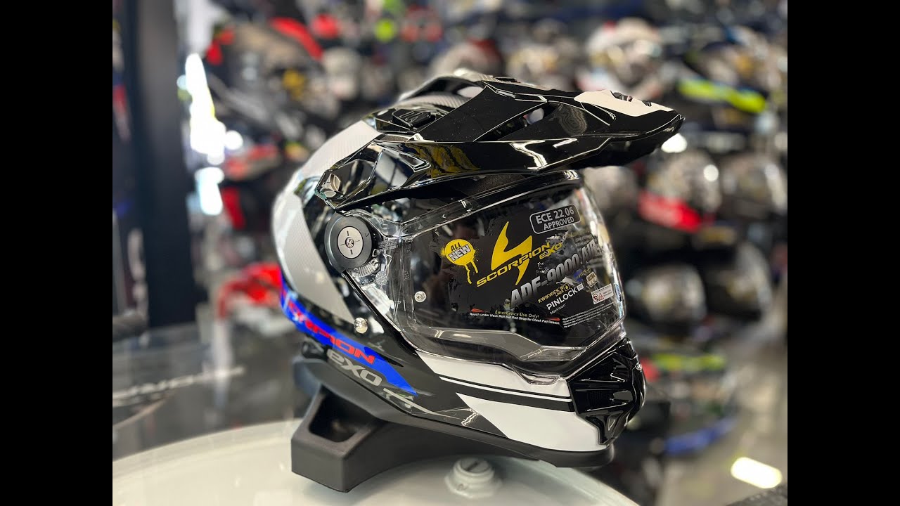 SCORPION ADF-9000 AIR ¡Una pasada de casco!