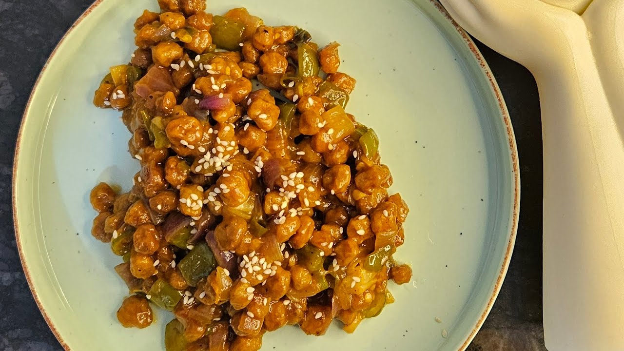 Hot & Crispy Air Fried Soya Chilli @flavourfulformula