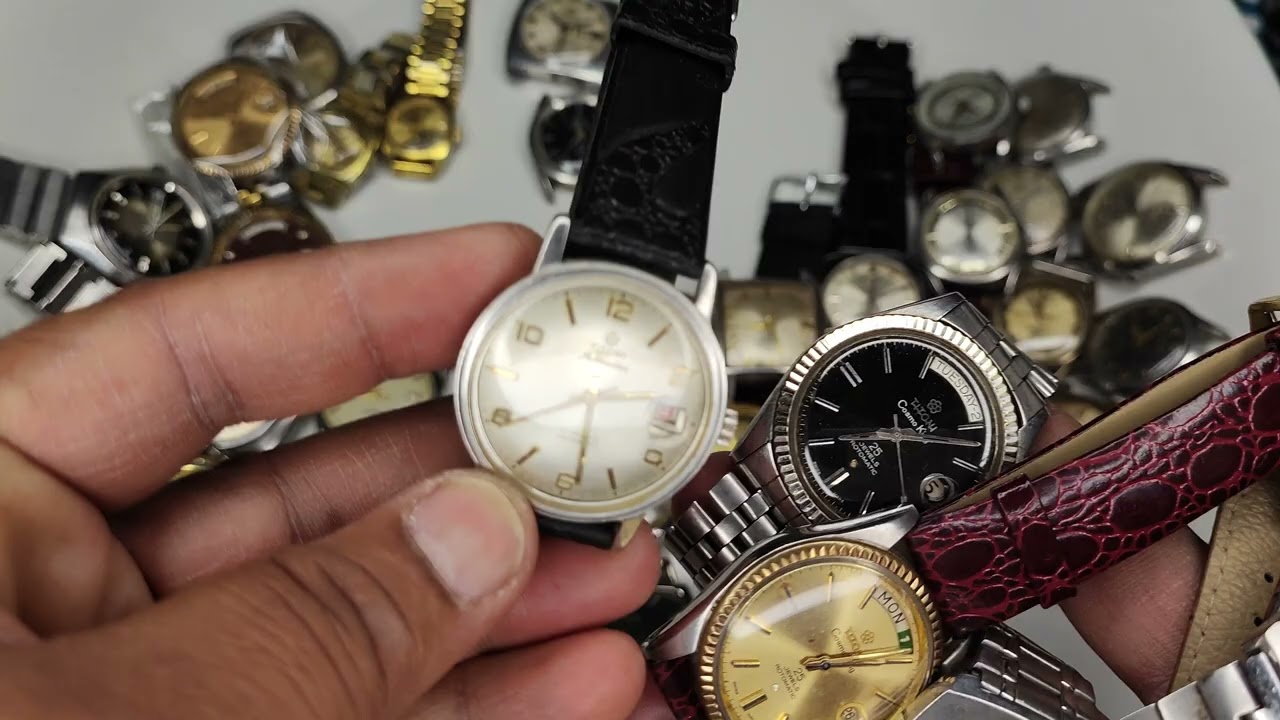 viral vedeo titoni watch vintage watch in India antique watch old watch purani ghadi swiss watch se.