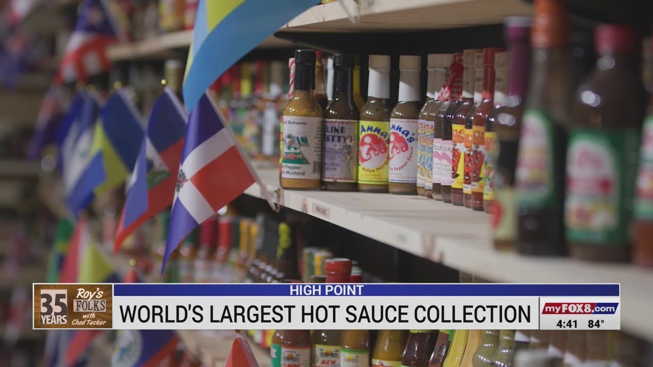 See the world's largest hot sauce collection
