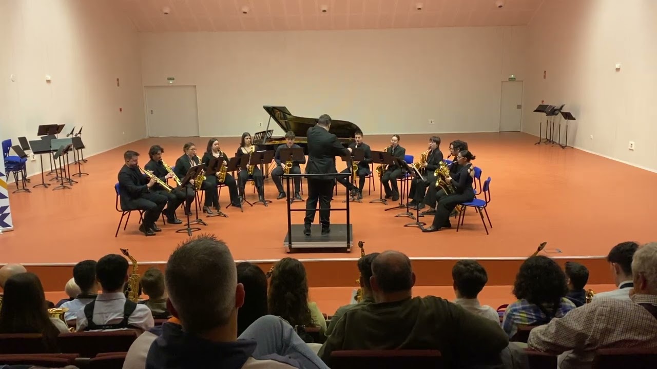 Vandelvira Sax Ensemble. CSM Andrés de Vandelvira  Jaén. M. FALLA, DANZA RITUAL DEL FUEGO (Parcial)