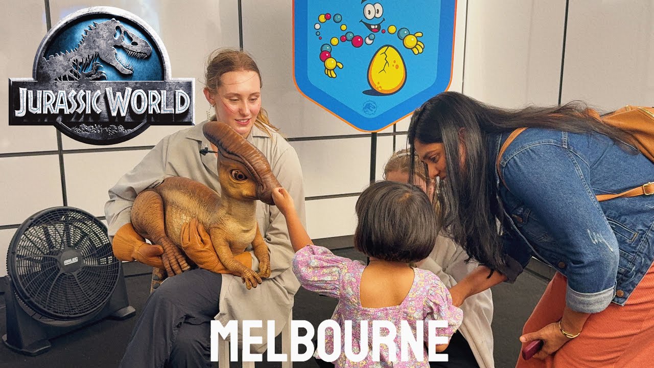 Jurassic World Exhibition Melbourne -Land of Jurassic Dinosaurs #jurrassicworld #dinosaur #melbourne