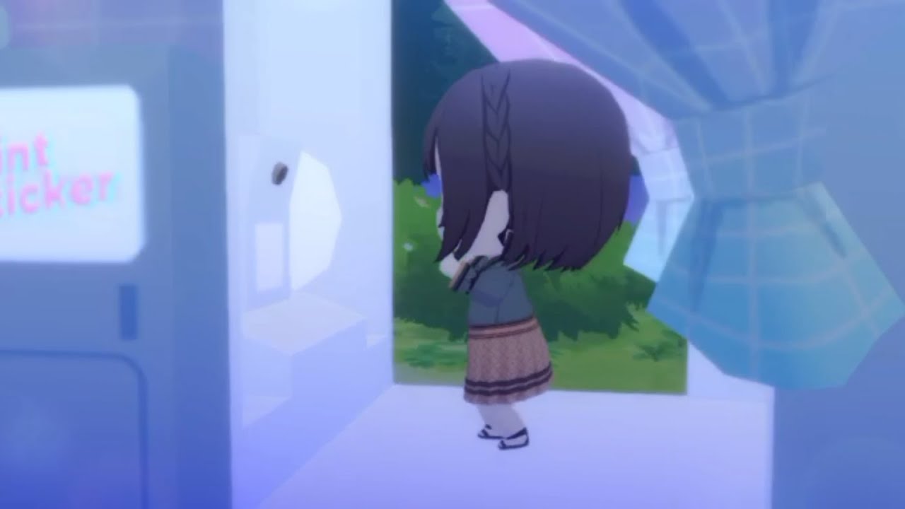 Shinonome Ena and Print sticker machine♡  / Mysekai / 