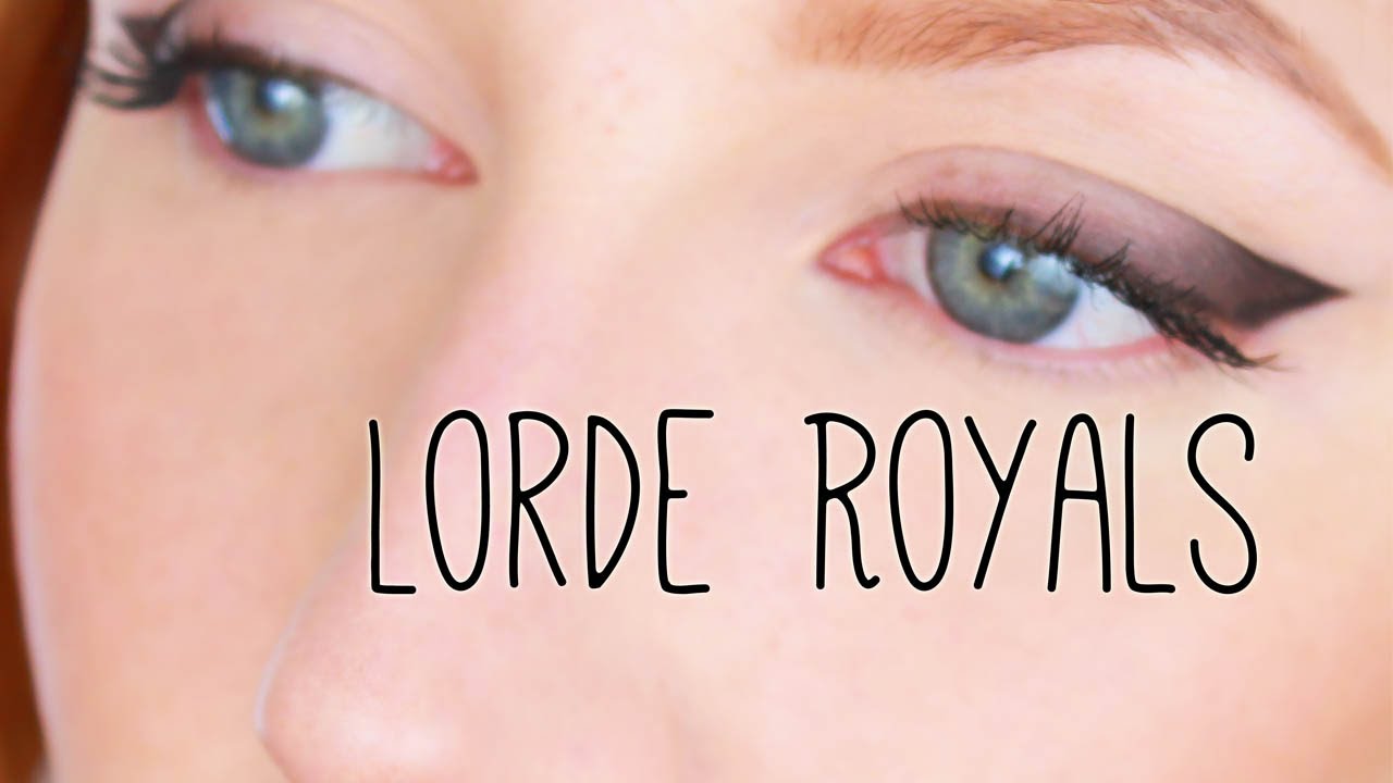 Lorde Royals Official Music Video Makeup Tutorial