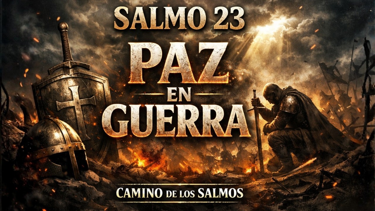 🛡️ SALMO 23 — DIOS TE DA DESCANSO EN MEDIO DE LA GUERRA AHORA