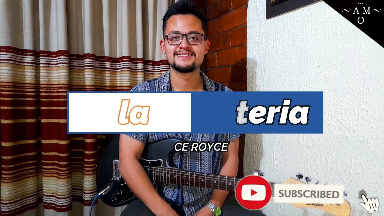 Prince Royce - Lotería (Guitar Tutorial) cover