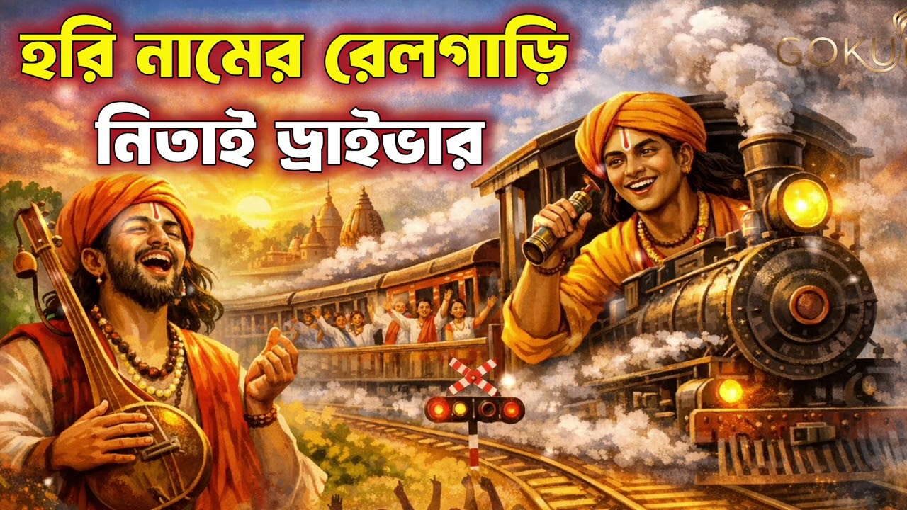 হরিনামের রেলগাড়ি | Harinaamer Railgari | Nitai Driver Kirtan | Nagar Sankirtan Dance Song