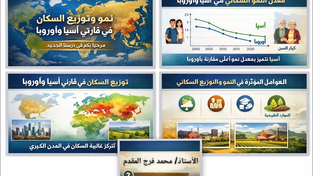 شرح الدرس الاول للصف الثاني الاعدادي الترم الثاني المنهج الجديد الجزء الاول