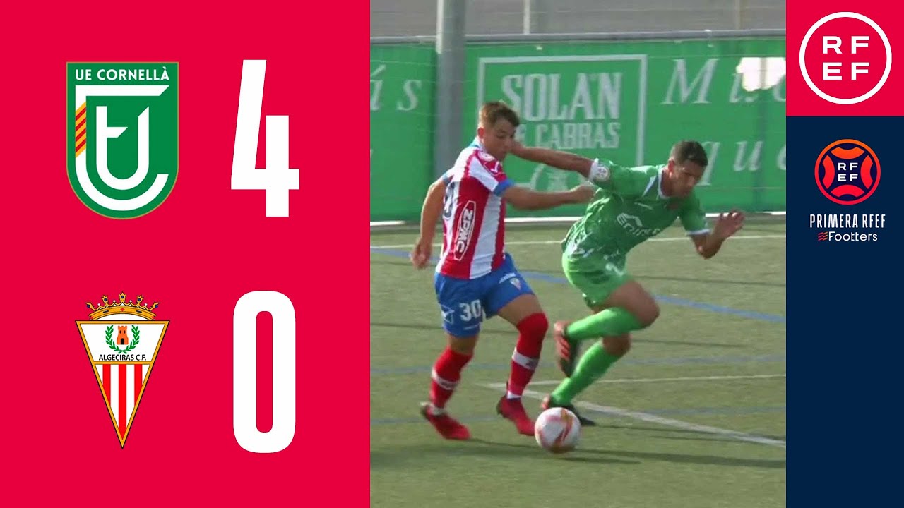 RESUMEN | UE Cornellà 4-0 Algeciras CF | PrimeraRFEF | Jornada 3 | Grupo 2