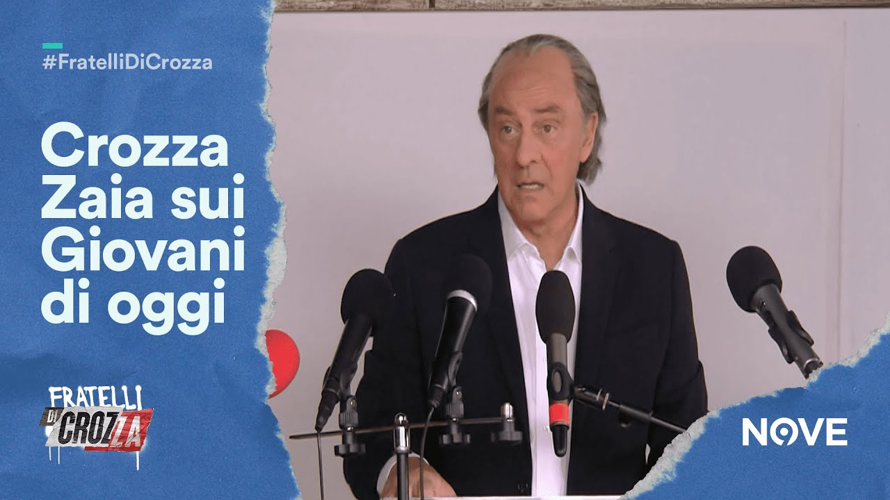Crozza Zaia è tornato con le sue conferenze stampa, oggi dedicata ai Giovani | Fratelli di Crozza