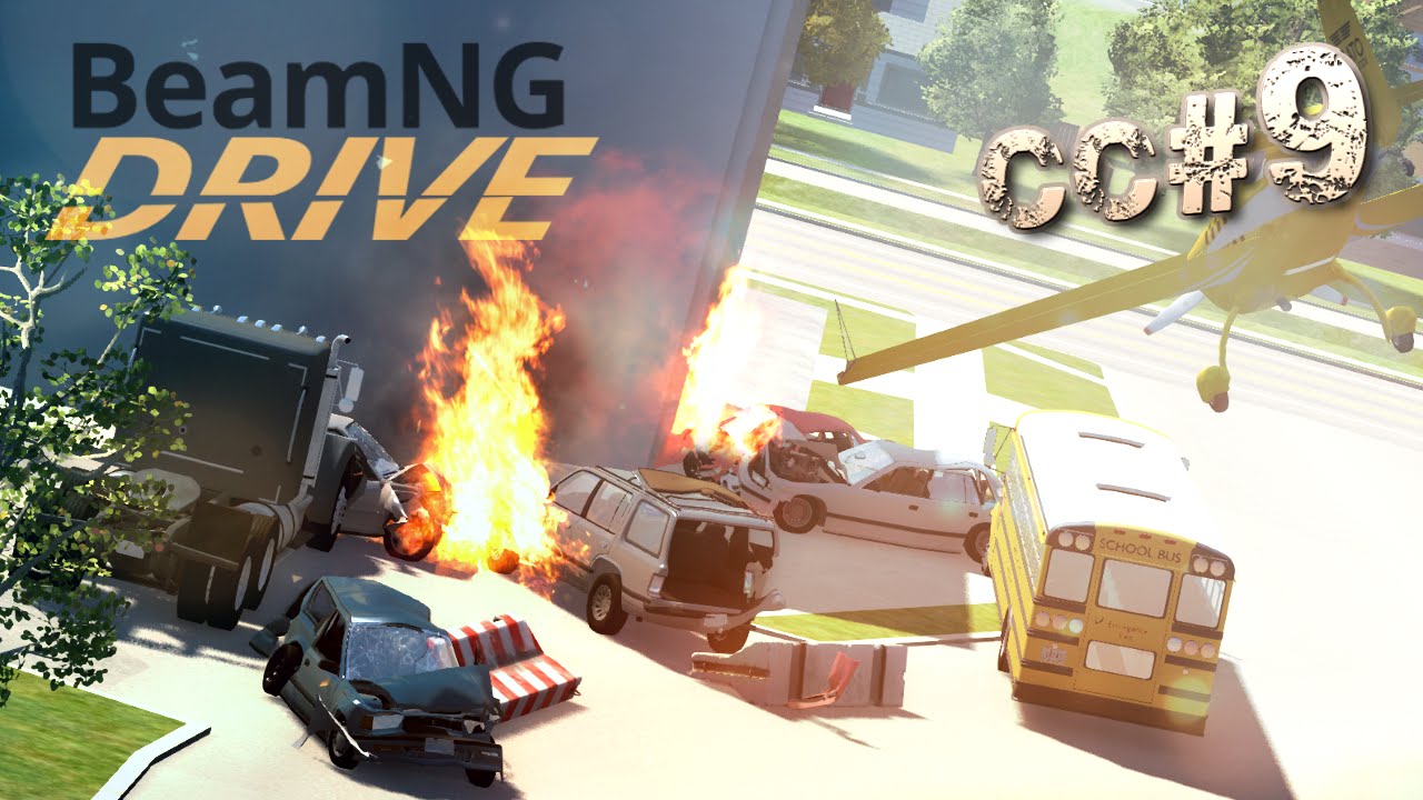 BeamNG.drive - Crash Compilation #9