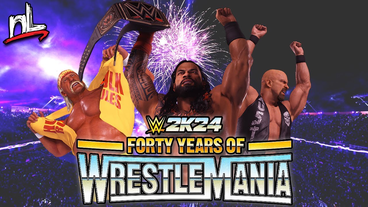 40 Years of Wrestlemania! (WWE 2K24 Showcase)