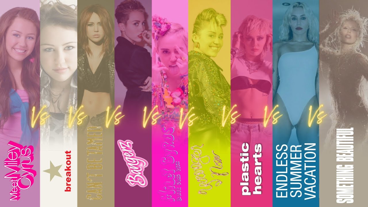 Miley Cyrus discography battle - (including SOMETHING BEAUTIFUL) ULTIMATE BATTLE  #albumbattle 