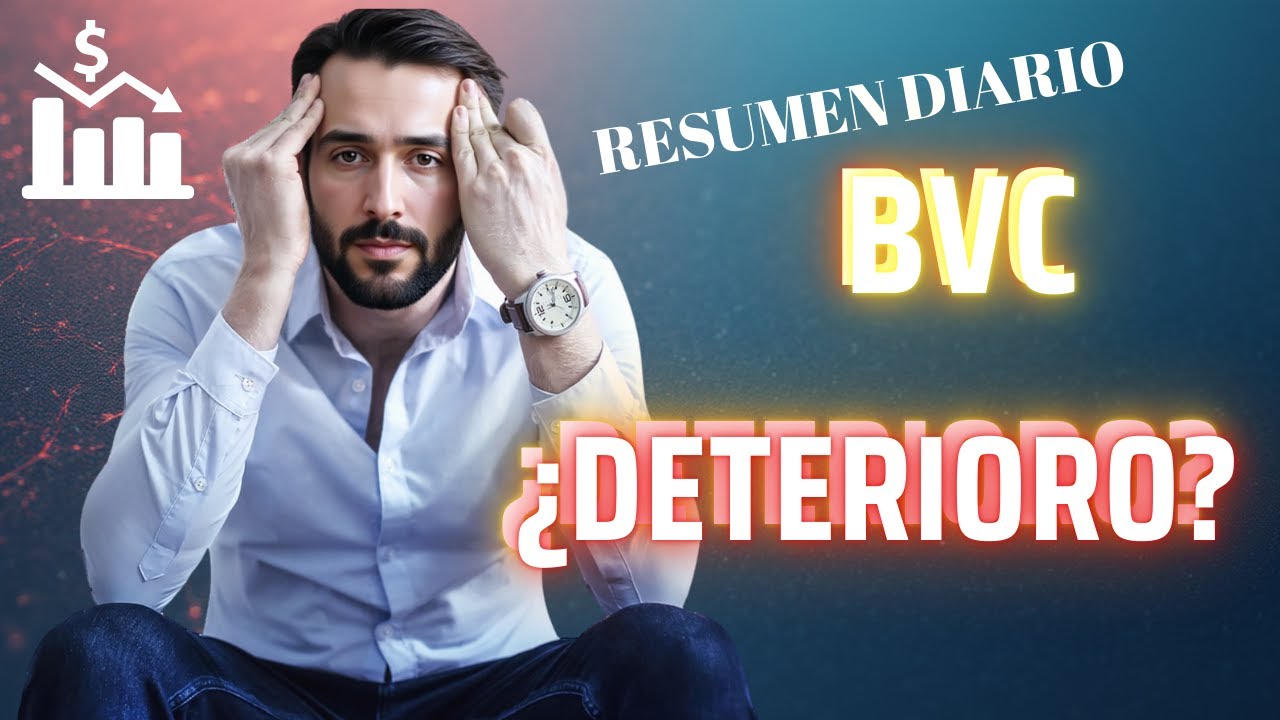 COLCAP se frena 😡 Resumen jornada BURSÁTIL, Bolsa Colombia