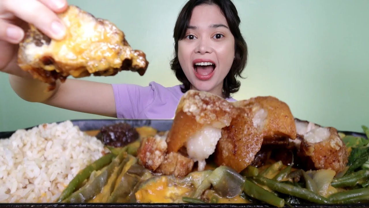 CRISPY BAGNET KARE KARE MUKBANG