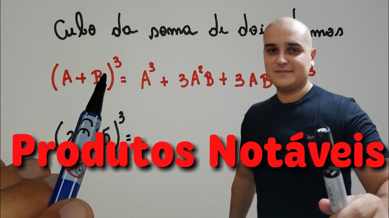 Produtos Notáveis - Cubo da Soma de Dois Termos