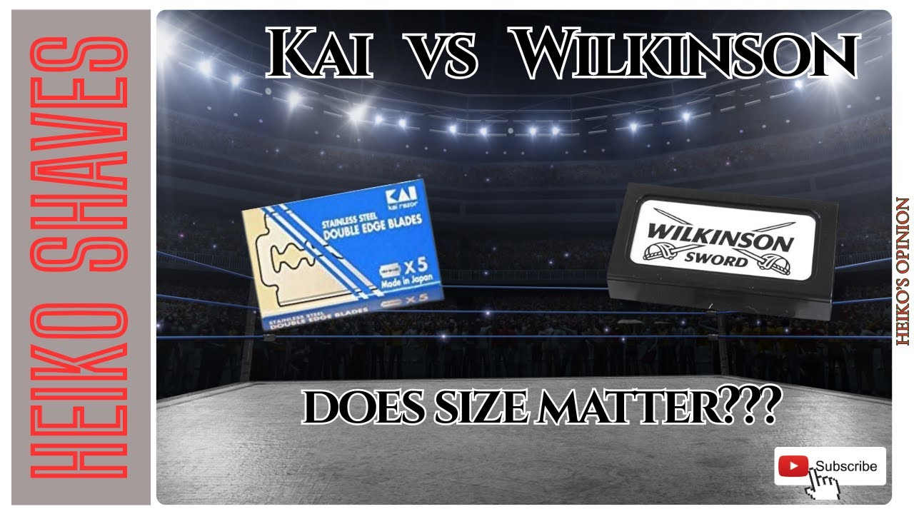 KAI vs Wilkinson - Blade Comparison - does size matter?