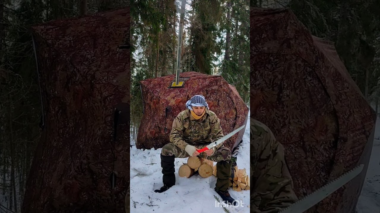 Складная пила Silky bigboy - альтернатива частичной замены бензопилы в походе