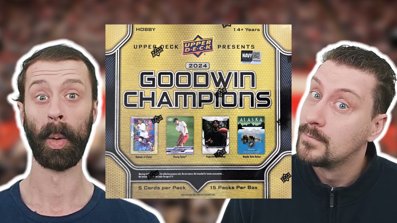 BRADY, MJ, TIGER WOODS & MORE! 2024 Upper Deck Goodwin Champions Box Break!