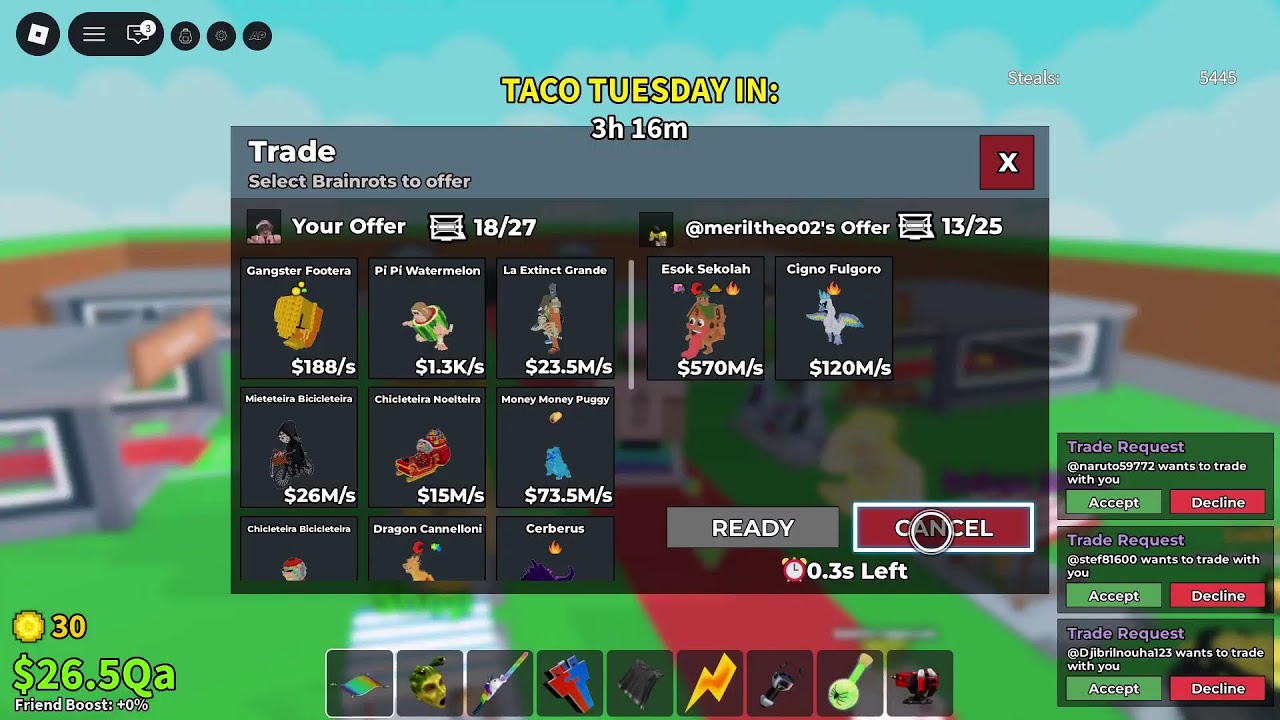 Live roblox  je trade et je cherche l argent et la quantité