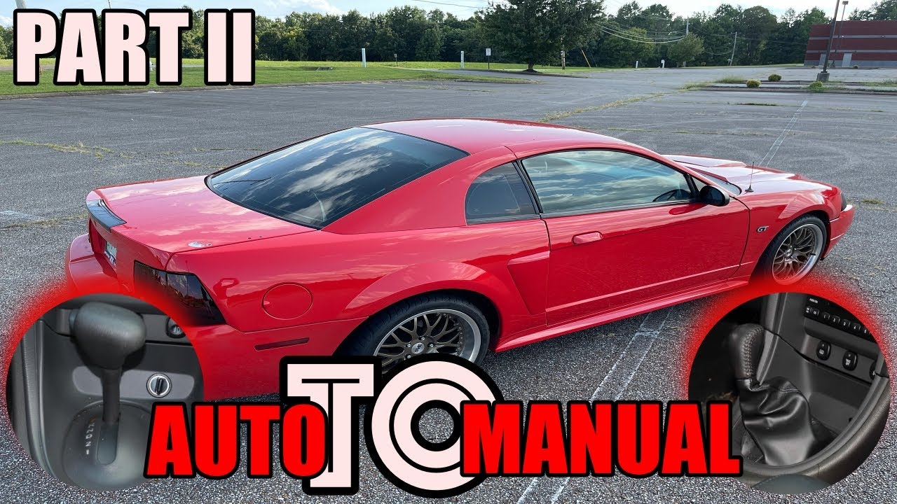 Замена автоматической коробки передач на механическую на вашем Mustang PT. II 99-04 годов выпуска