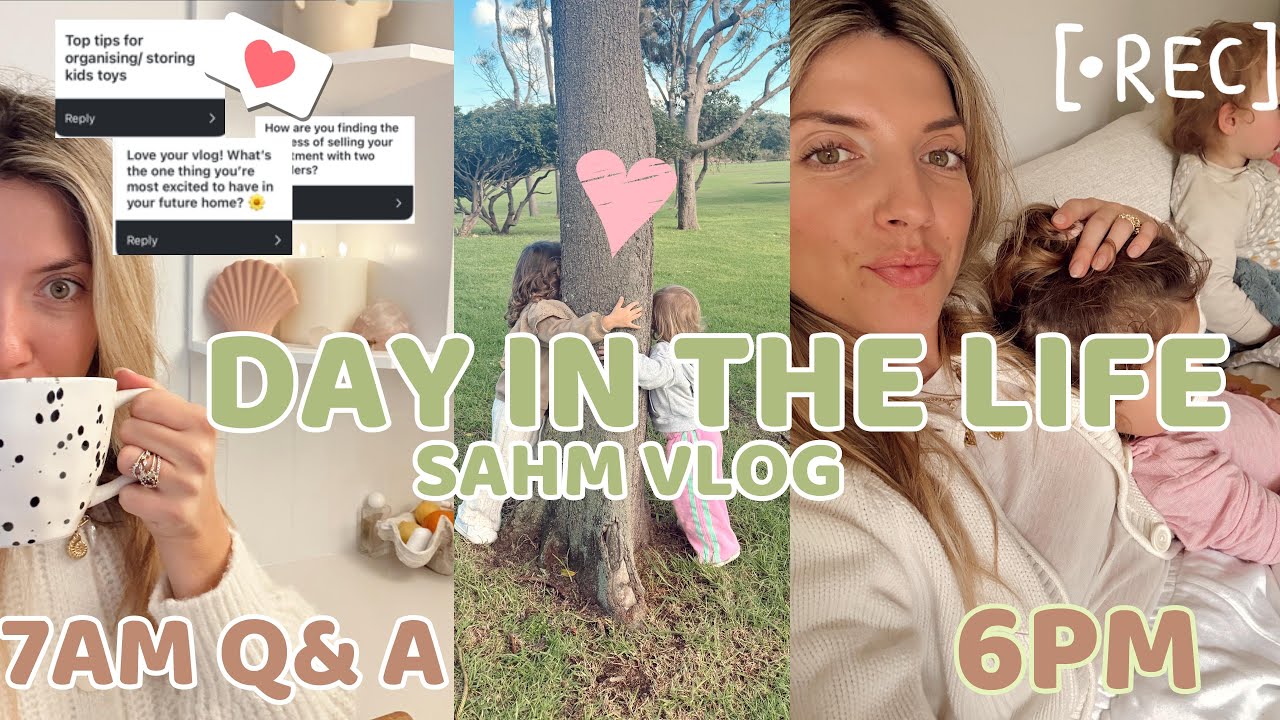 Australian Mum Vlogger: Full Day in the life of a SAHM, Home Decor, Q&A, Clean with me, Toddler Chat