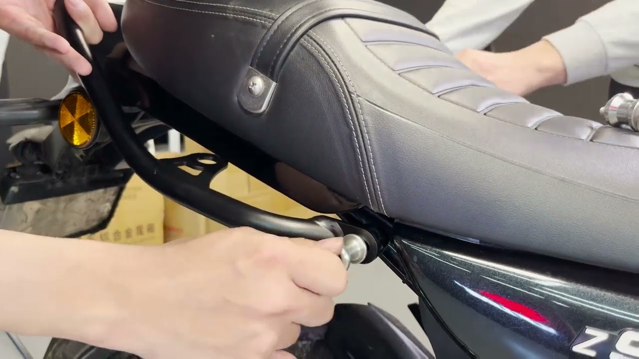 3308 rear grab bar Z650RS install