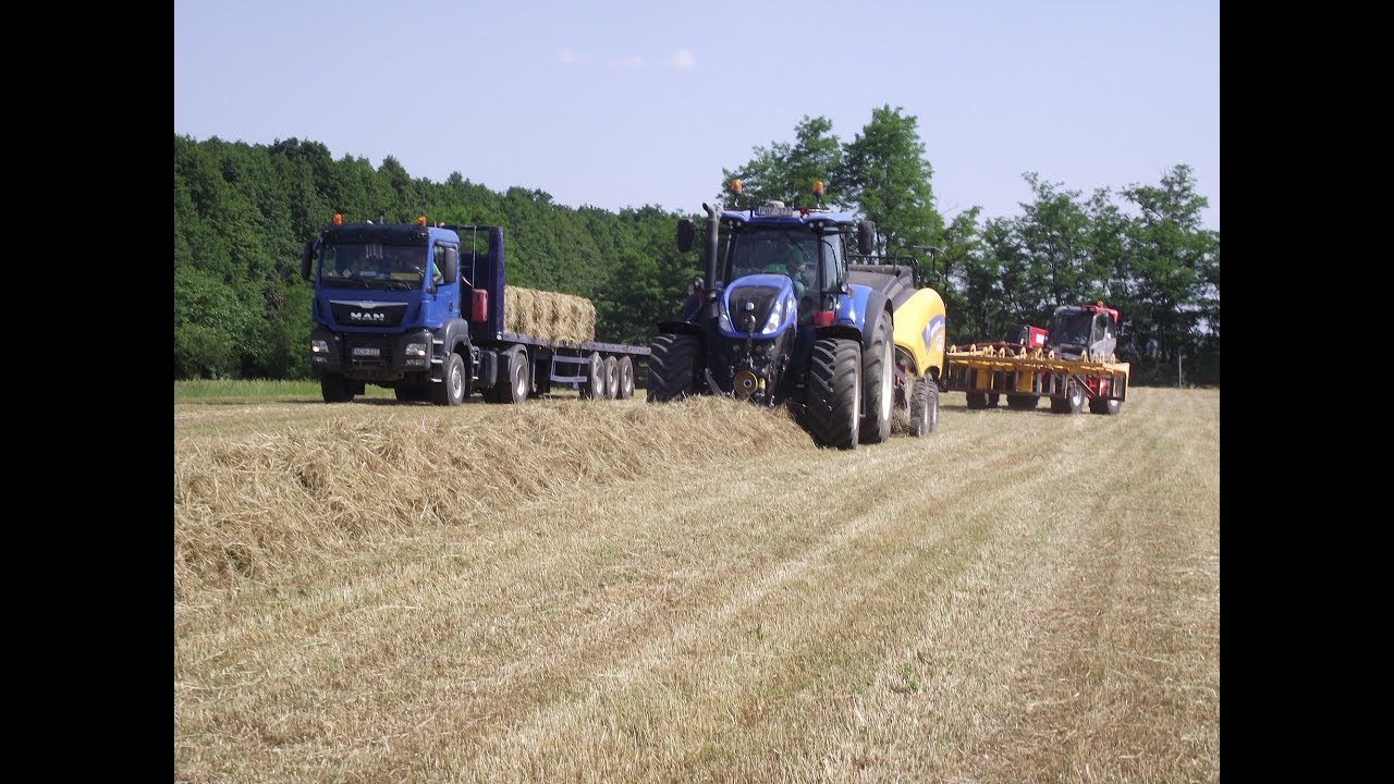 New Holland T7.290 | BigBaler 1290 Plus | Széna Bálázás 2018.