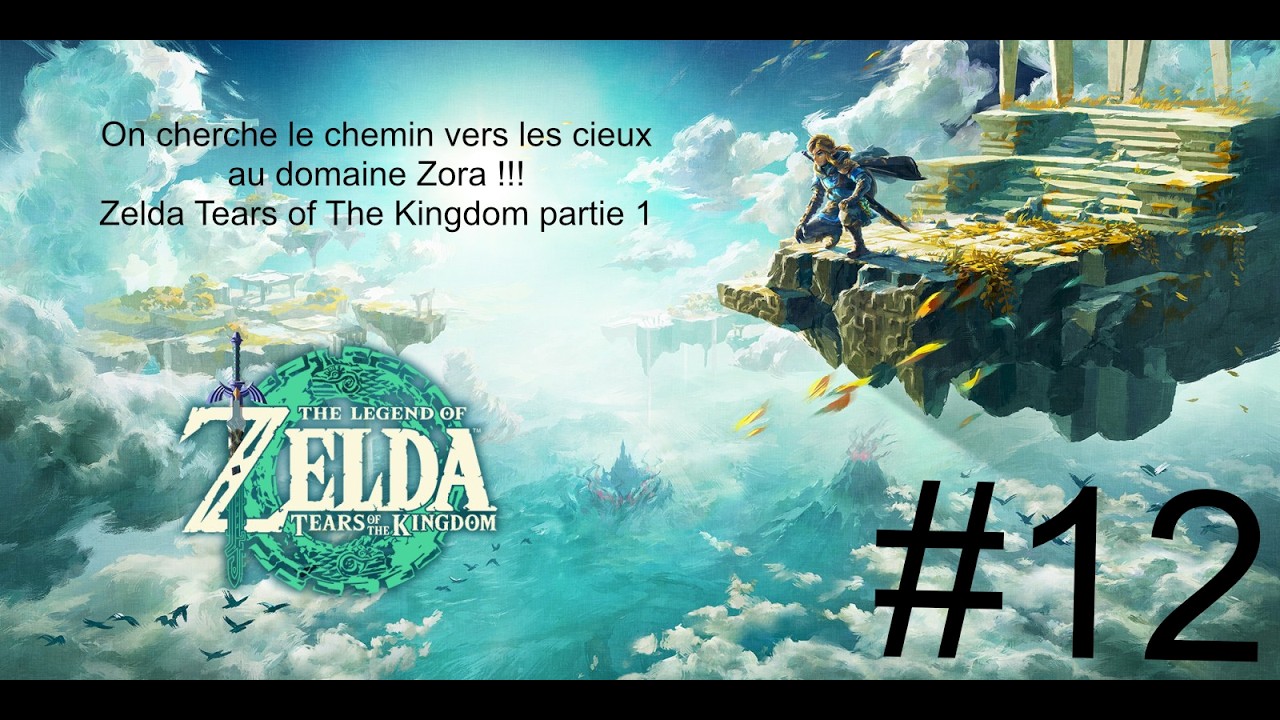 On cherche le chemin vers les cieux au domaine Zora !!! Zelda Tears of The Kingdom  #12 partie 1