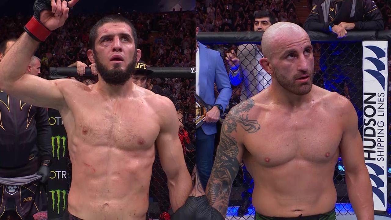 Ислам Махачев vs Александр Волкановски | Полный бой